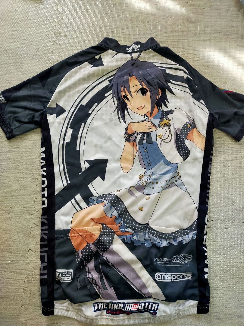新品未使用 アイドルマスター 菊地真 サイクルジャージ Mサイズ