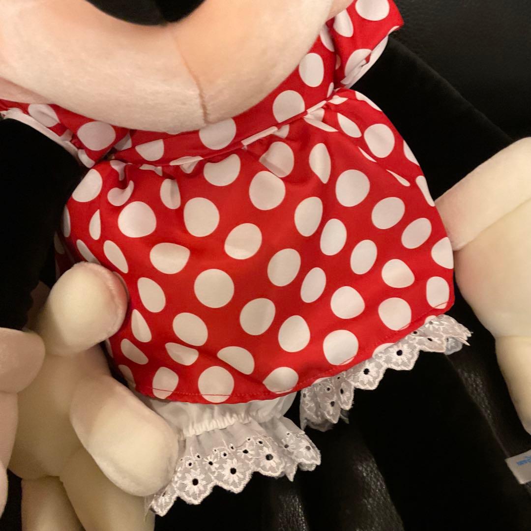 超特大！100cm！美品 ミッキーマウス ミニー マウス ぬいぐるみ ディズニー