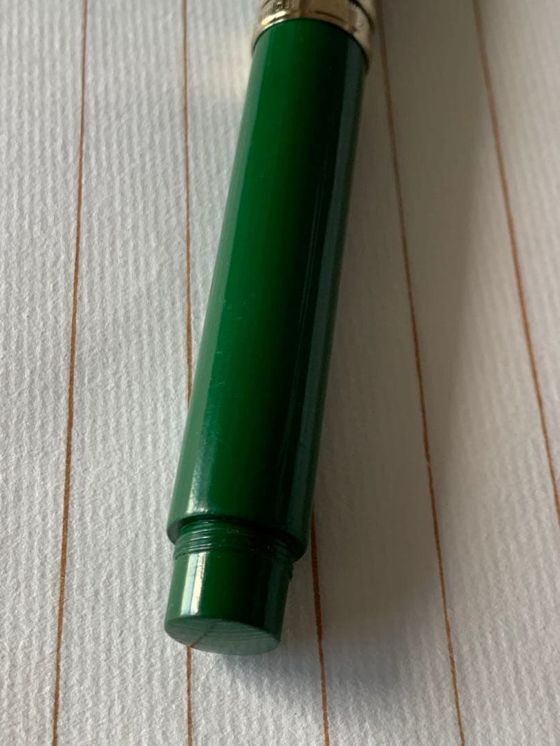 【希少】Ohashido（大橋堂）万年筆 グリーン軸 14Kペン先
