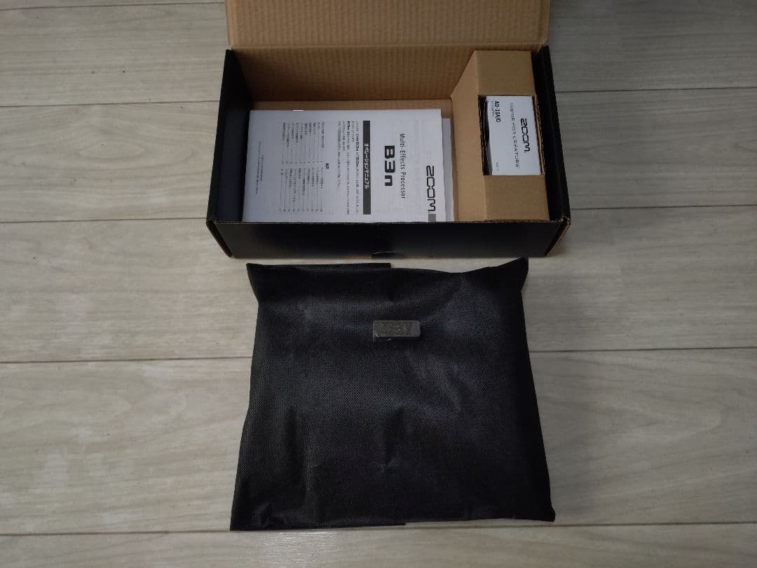 【純正アダプター付き】　ZOOM　B3n　マルチエフェクター　ベース