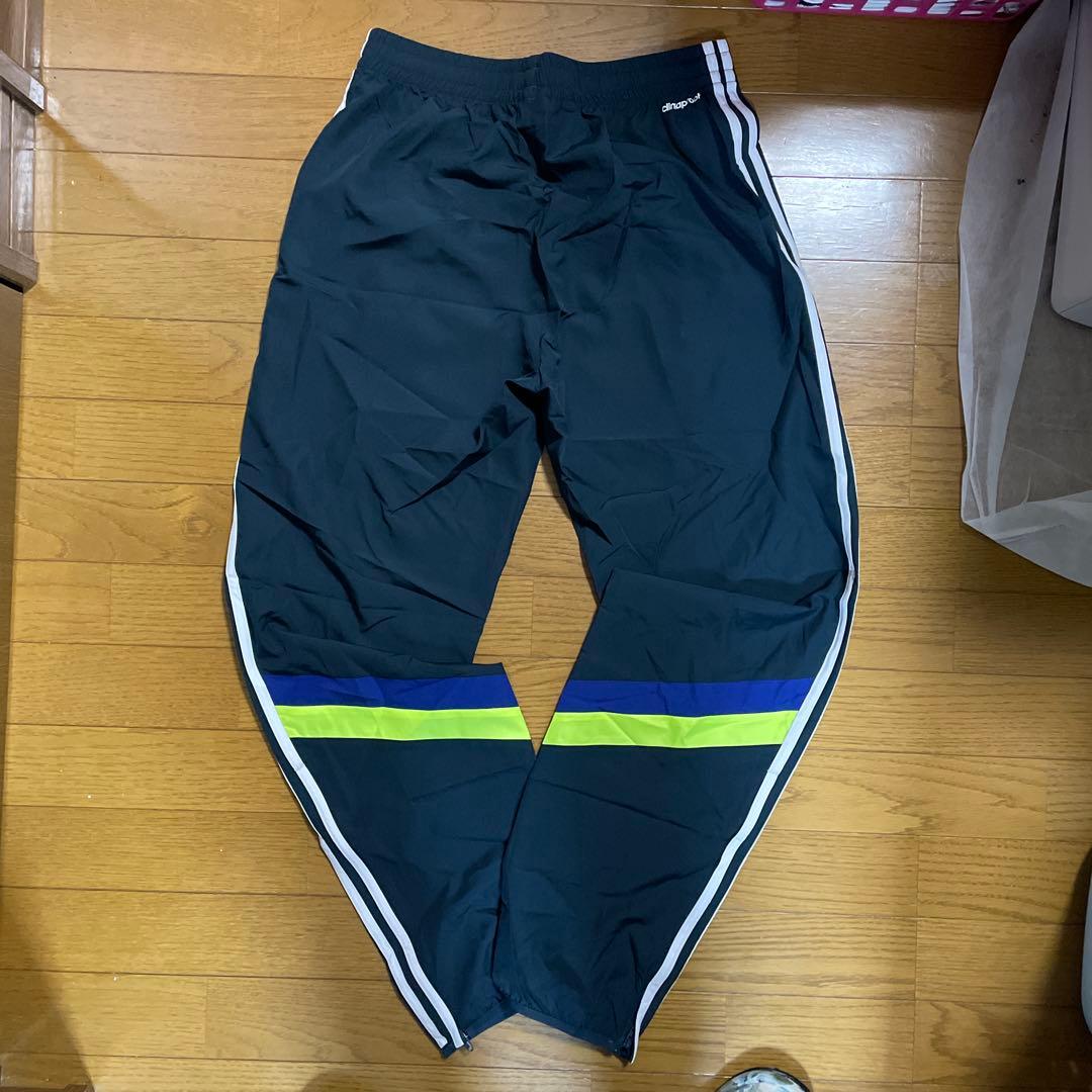 【支給品】adidas ネイビー　岡山湯郷Belle ピステ上下　Mサイズ