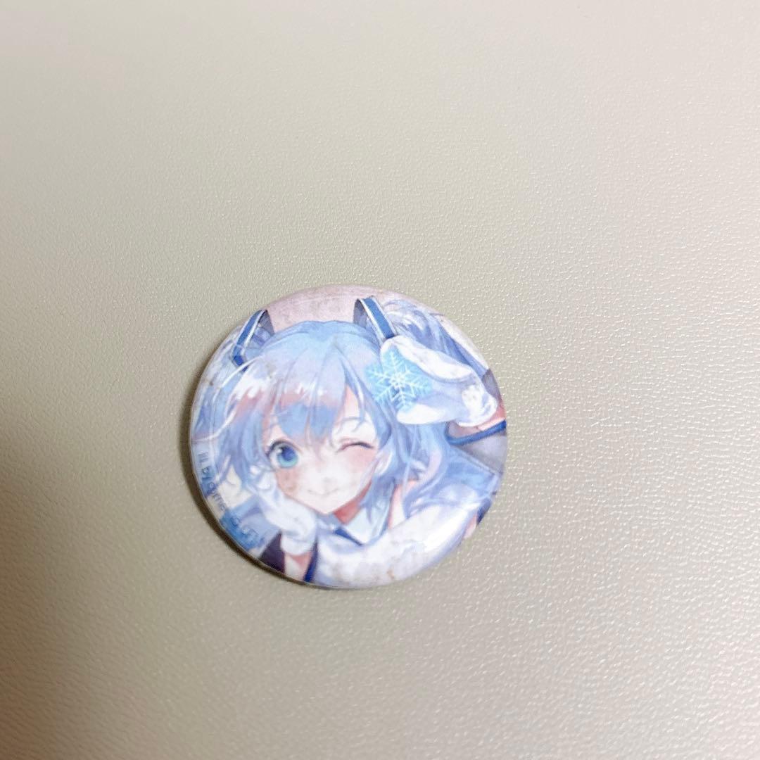 初音ミク 雪ミク スカイタウン ニコニコ超会議2016 カフェ 缶バッジ