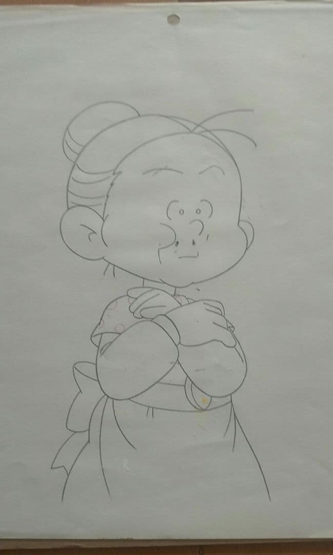 セル画　スプーンおばさん　S＆H事業部　学研　1983年　当時物　アニメ