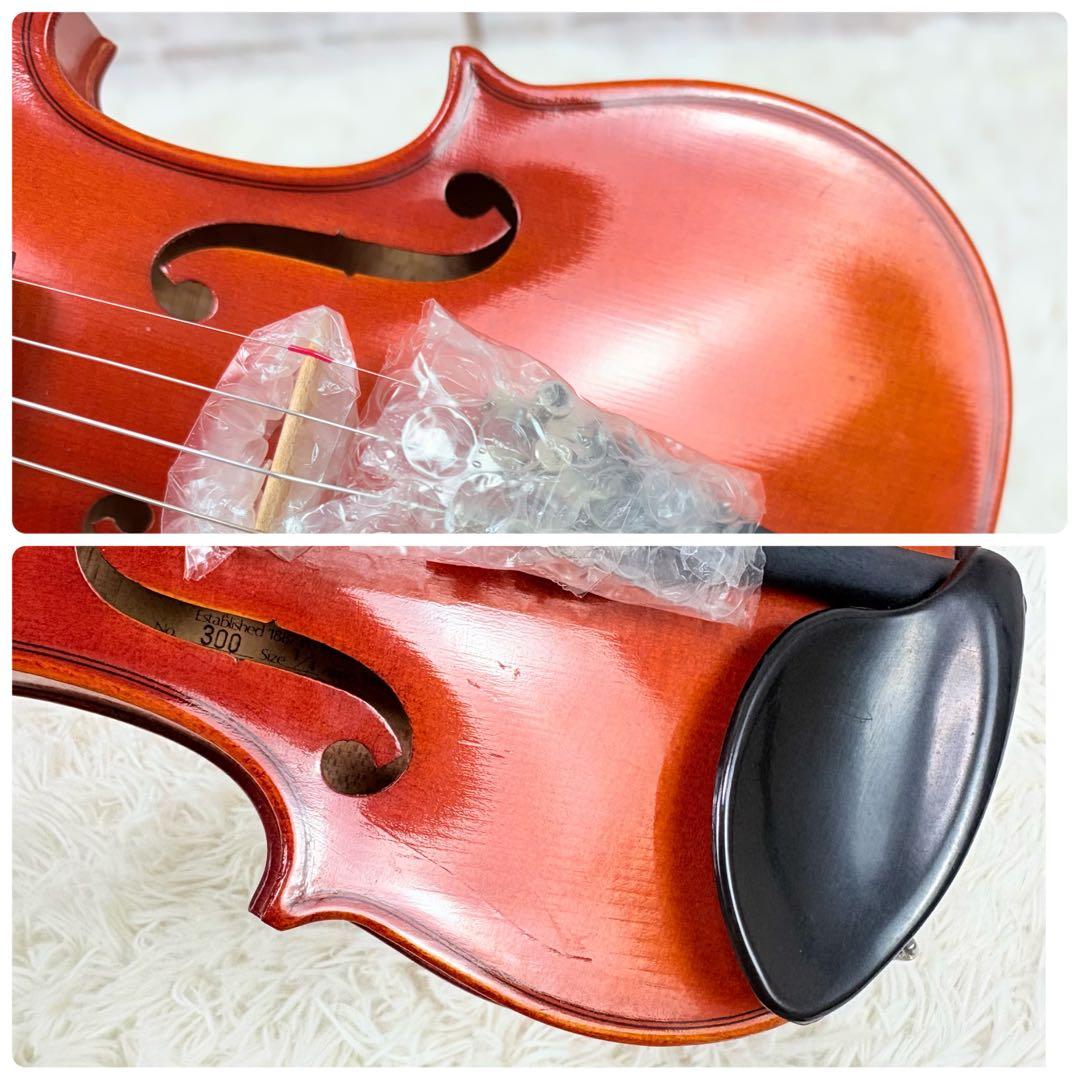 SUZUKI no.300 1/4 バイオリン anno1980 弦新品交換