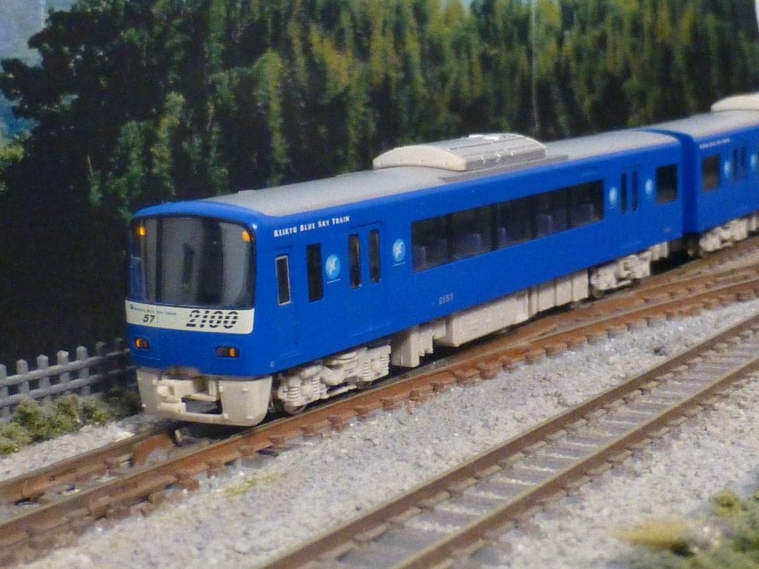 GreenMax 京急2100系 「ブルースカイトレイン」8両セット ジャンク