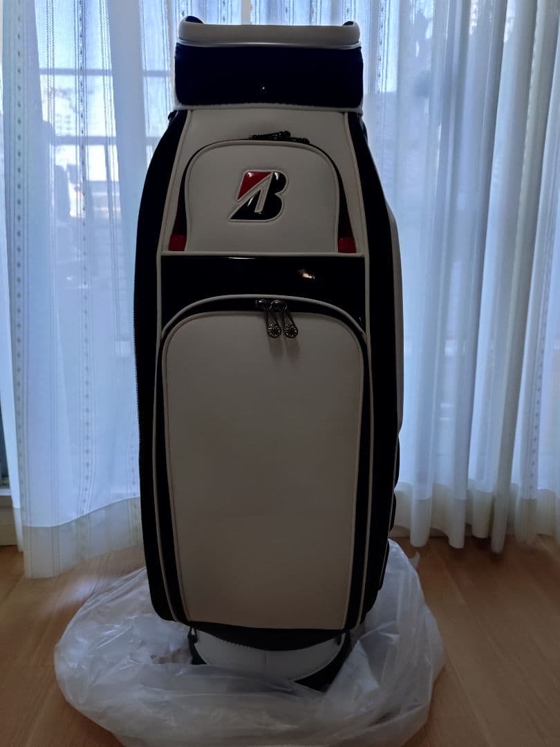 BRIDGESTONE ゴルフバッグ ホワイト/ブラック