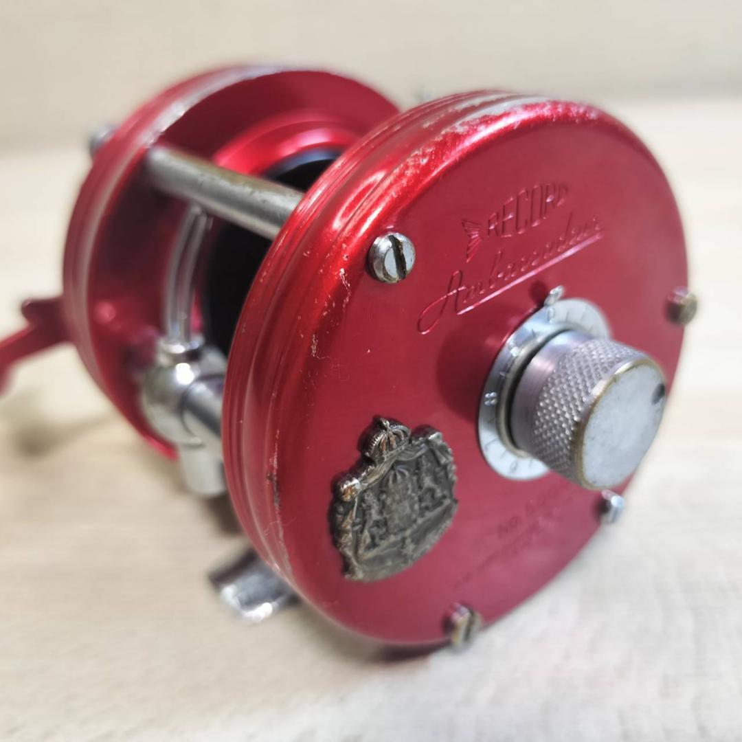 ☆ABU GARCIA アブ アンバサダー 5000 4ネジ　ビンテージリール