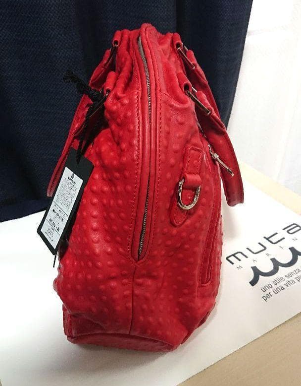 【新品】muta・ムータ　muta x garuglier　エンボス８バッグ