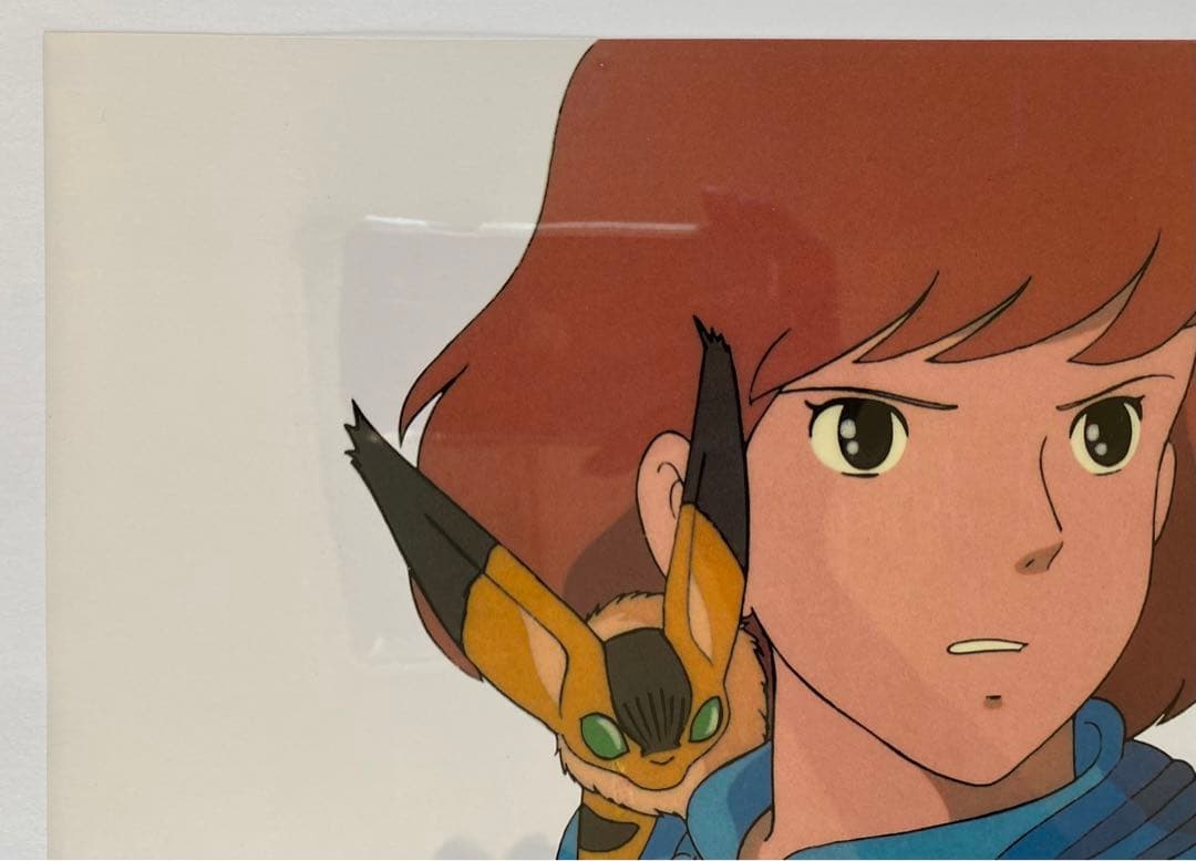 【激レア】風の谷のナウシカ　セルタッチポスターA ジブリ　宮崎駿　B4サイズ