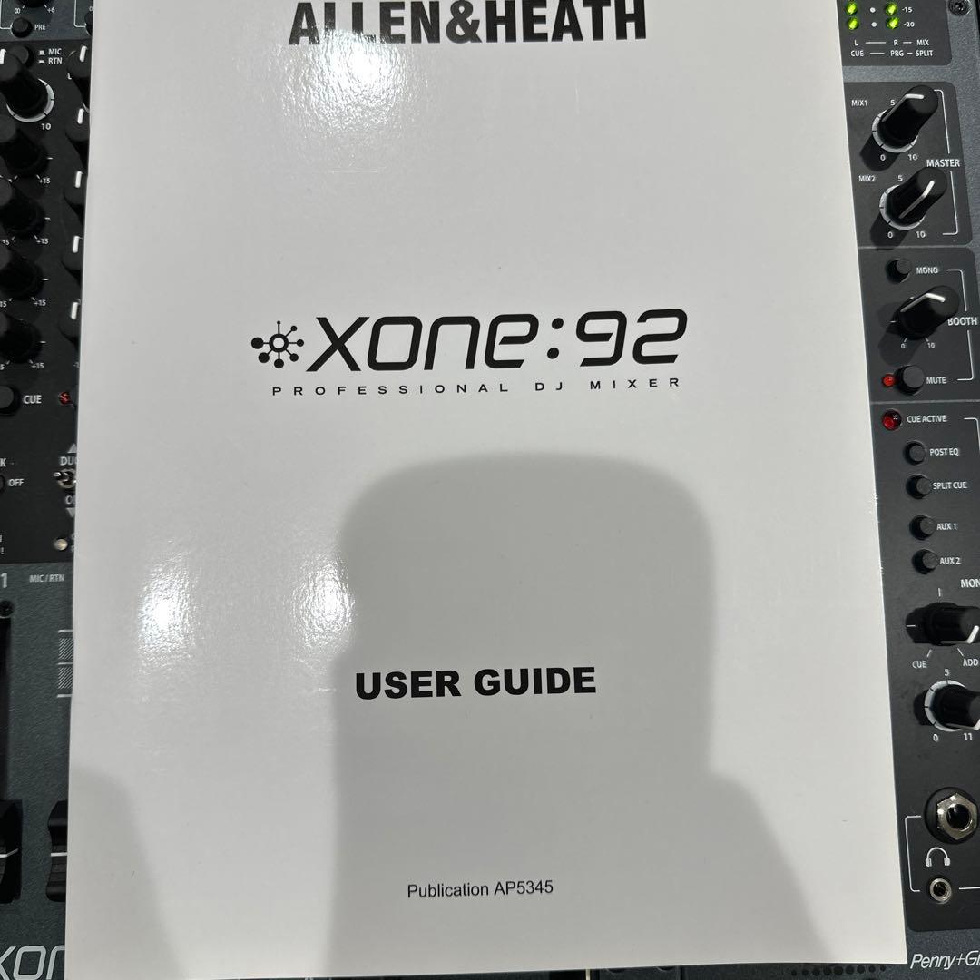 ALLEN&HEATH :92 DJミキサー　アレヒ92 一台