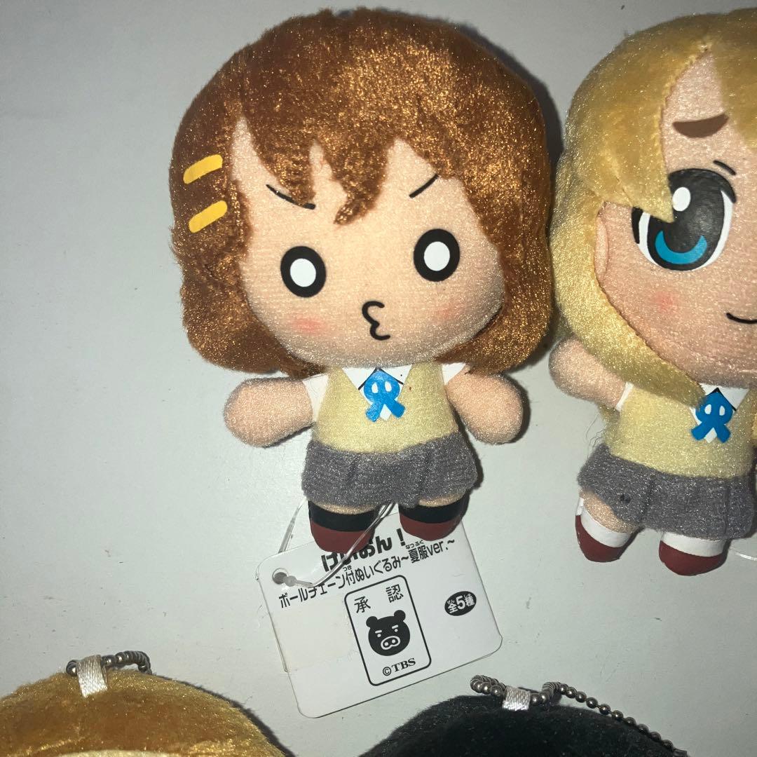 けいおん ボールチェーン付ぬいぐるみ