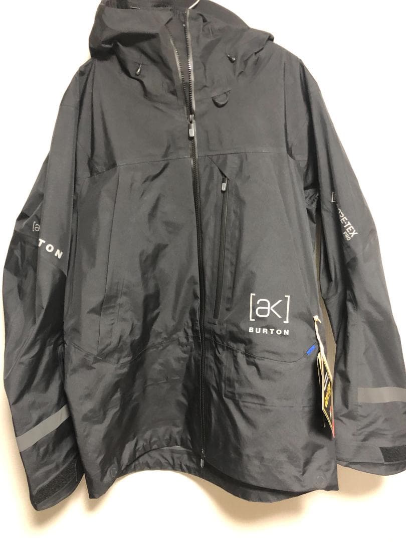 新品 BURTON M AK GORE TUSK JK 黒 S M タスク 3L