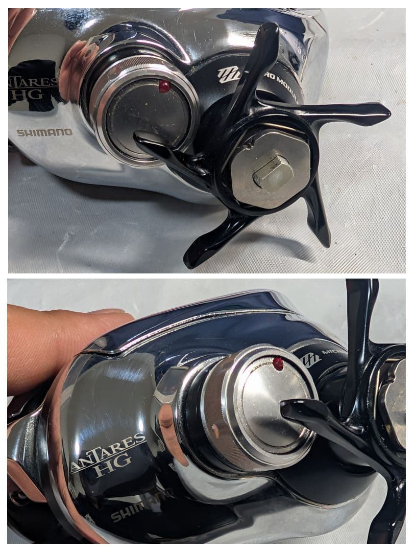 ハンドル無し　シマノ　管40HP 12アンタレス HG 右ハンドル