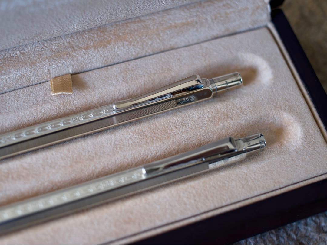 エクリドール　80周年モデル　スターリングシルバー　ボールペン&シャープペン