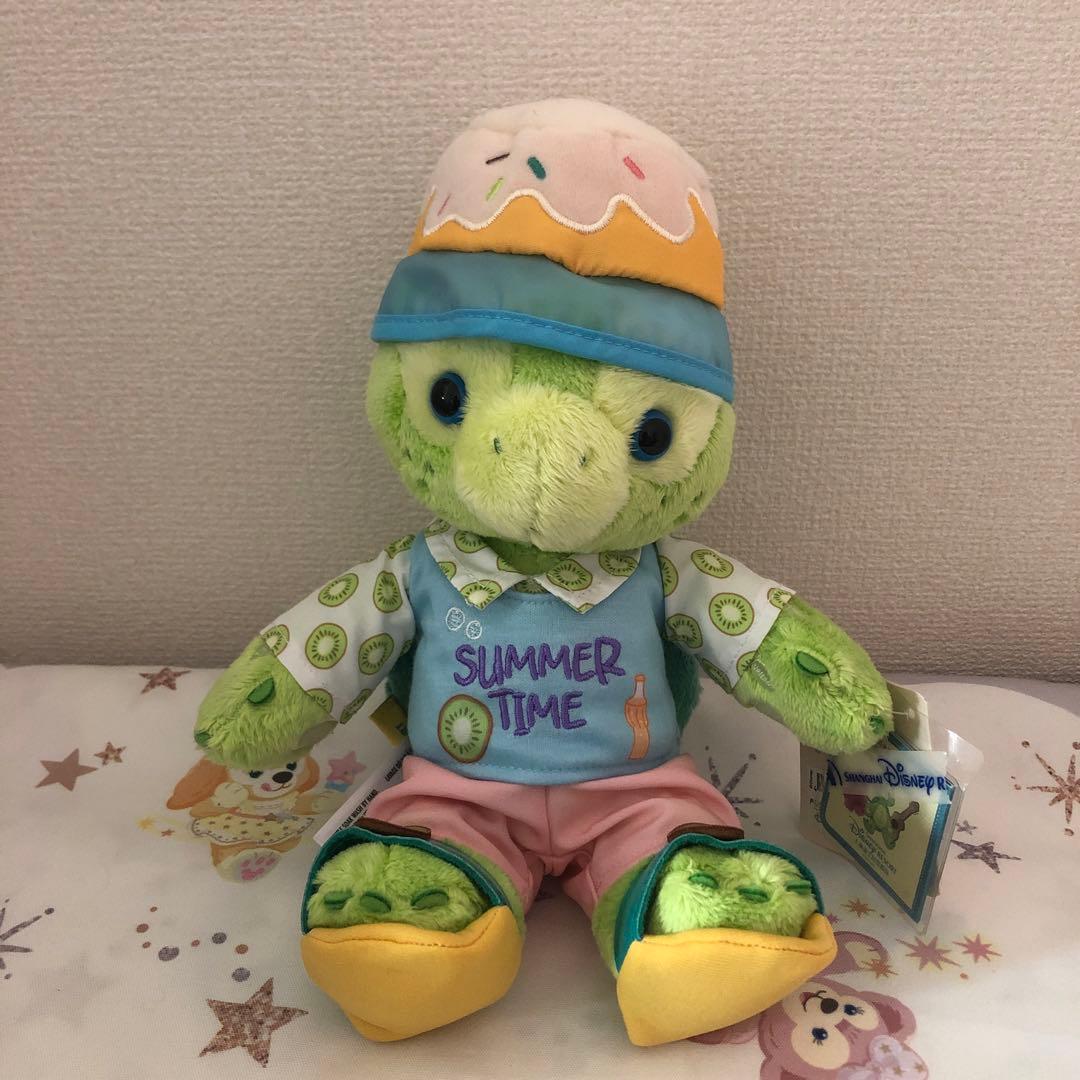 2022 上海ディズニー 夏日 クッキーアン オルメル ぬいぐるみSS