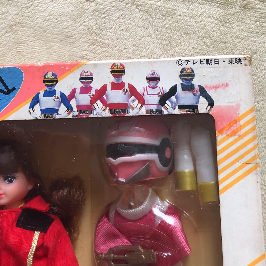 【当時モノ レア】電撃戦隊チェンジマン チェンジフェニックス チェンジガール②