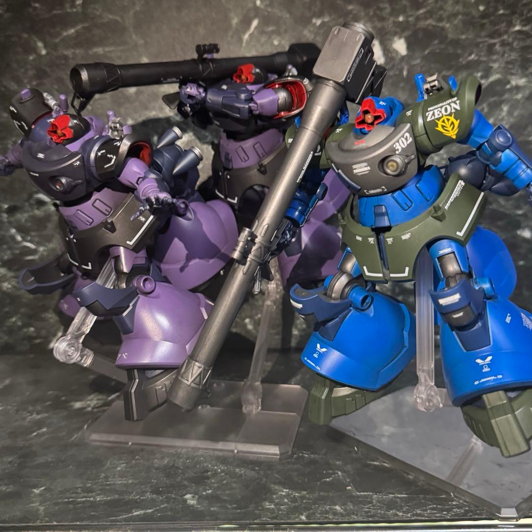 HG リックドム　アナベルガトー専用カラー　塗装完成品　ガンプラ　ジークアクス