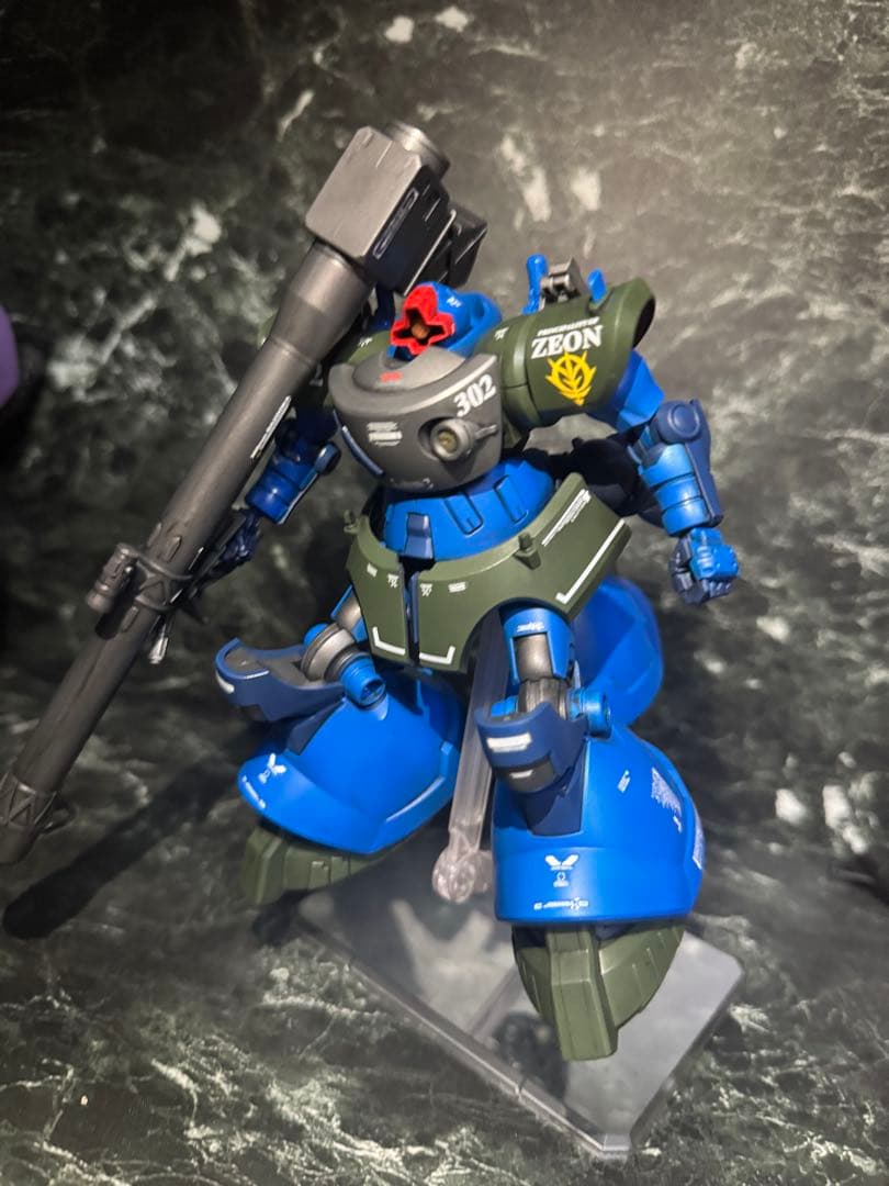 HG リックドム　アナベルガトー専用カラー　塗装完成品　ガンプラ　ジークアクス