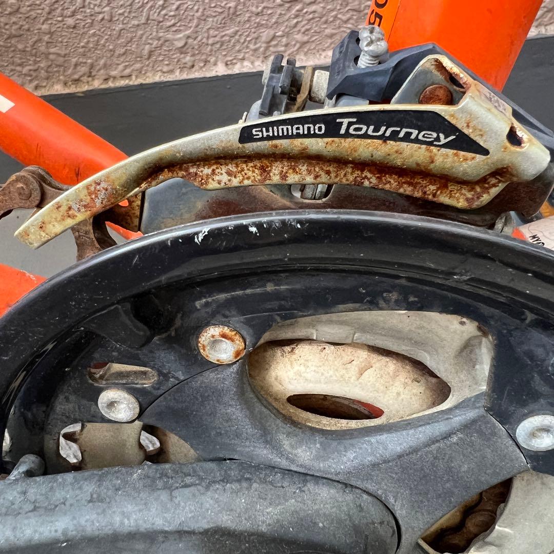 防犯登録抹消済 MTB GIANT SNAP XSサイズ　 フレーム+部品多数付