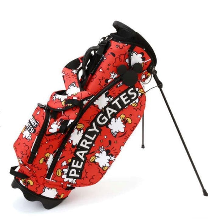 パーリーゲイツ　× ミッキー　マウス　コラボ　89個限定キャディーバッグ