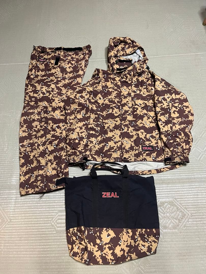 ZEAL GORE-TEX ウェア ズイール ゴアテックス　レインウェアサイズL