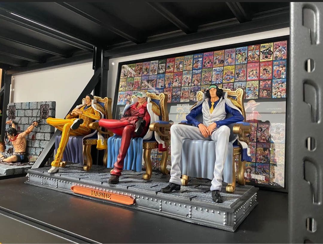 ワンピース 海軍本部三大将 赤犬 青雉 黄猿 頂上戦争フィギュア ガレージキット