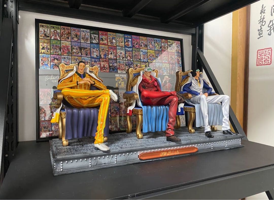 ワンピース 海軍本部三大将 赤犬 青雉 黄猿 頂上戦争フィギュア ガレージキット
