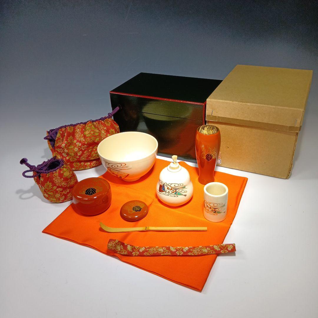 茶道具　茶箱一式　美品