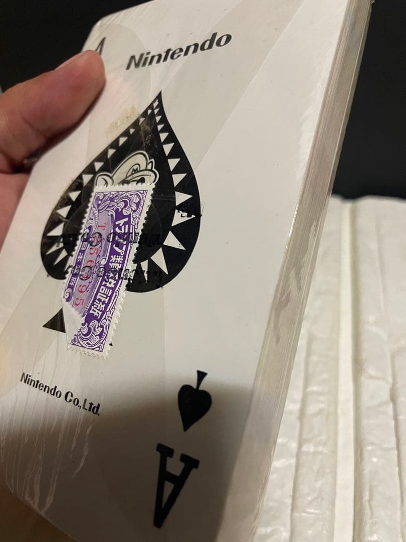 未使用保管品スーパーマリオブラザーズ3　キングサイズトランプ