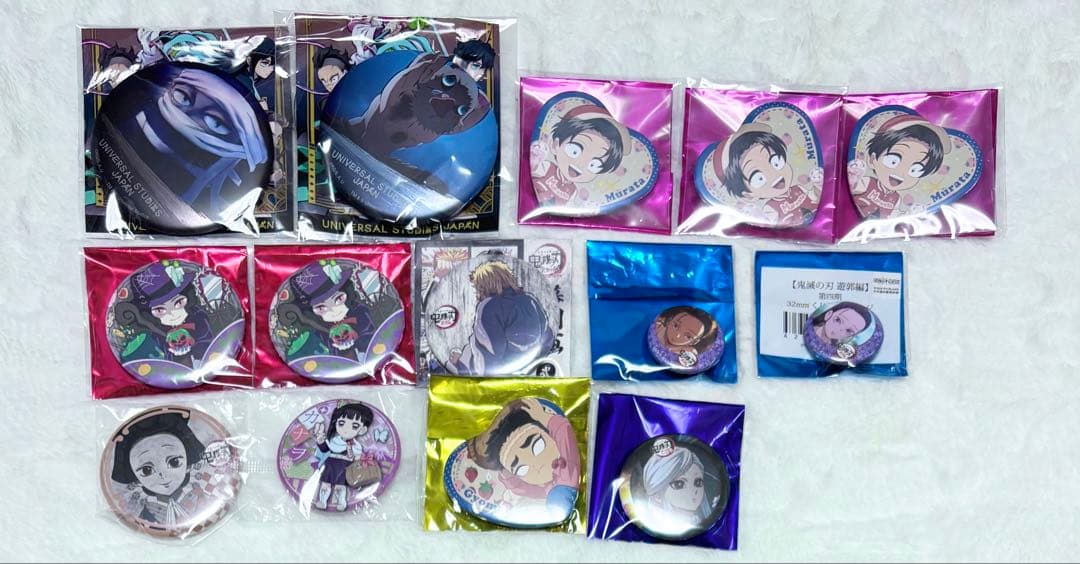 鬼滅の刃 竈門炭治郎 缶バッジ 35点まとめ売り