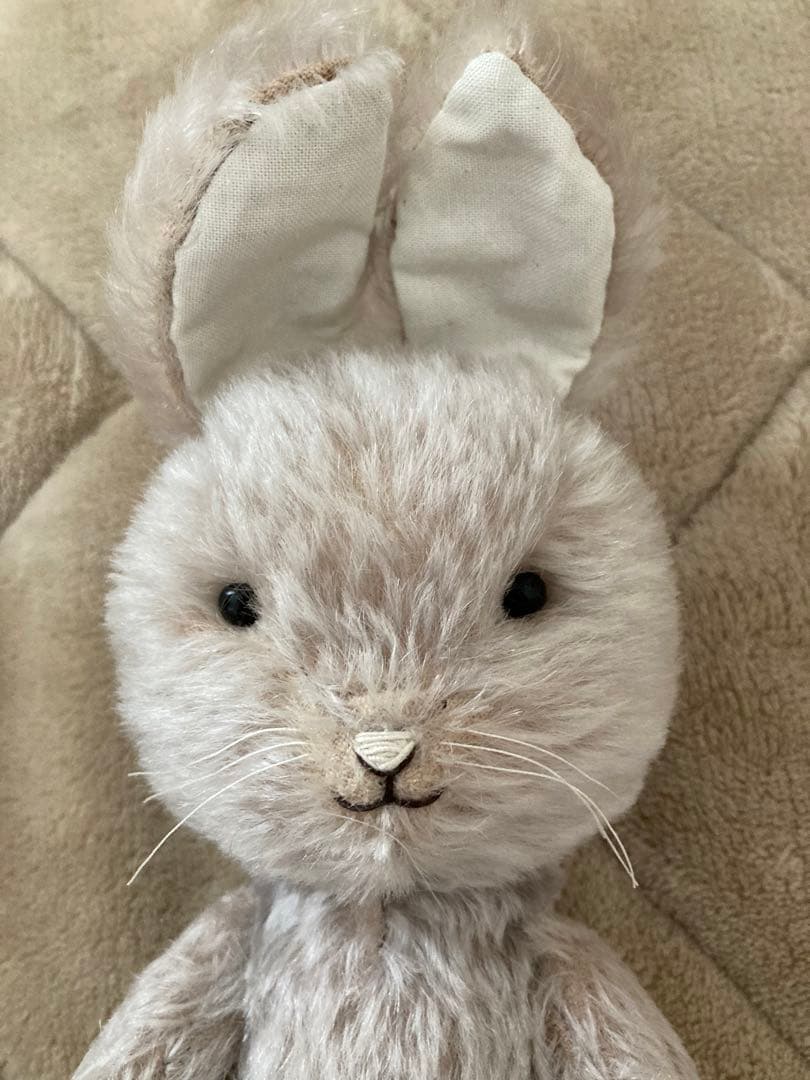 作家　ぬいぐるみ テディベア クマとウサギ2体セット