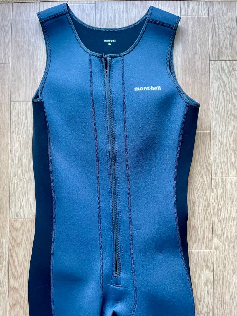 （美品）mont-bell ロングジョンウェットスーツ XLサイズ