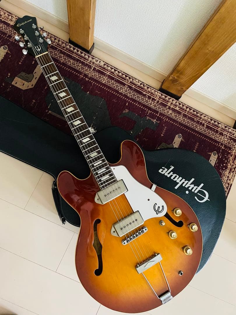 1984 日本製 Epiphone カジノ ベージュラベル