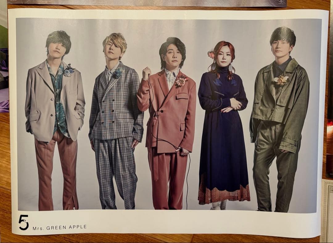 ミセスグリーンアップル　ポスターセット 7枚