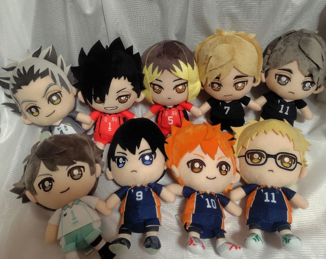 【バラ売り対応可】ハイキュー!! ぬいぐるみ９体セット