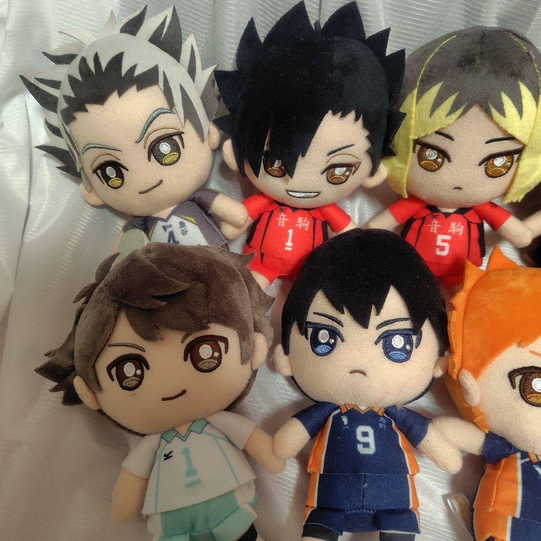 【バラ売り対応可】ハイキュー!! ぬいぐるみ９体セット