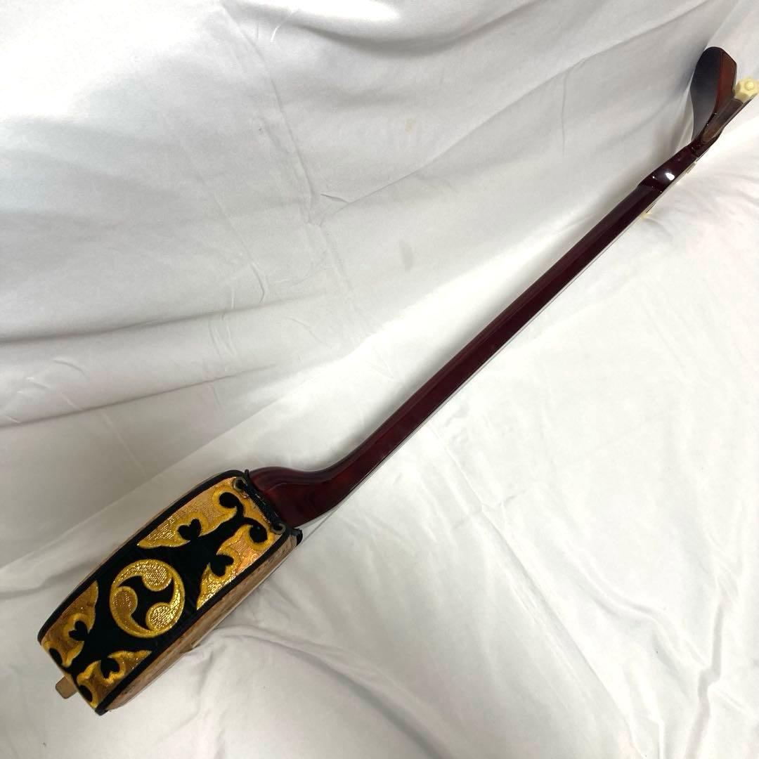 三線 沖縄 蛇革 本革 強化張り ソフトケース 付属品 和楽器 初心者 中級者