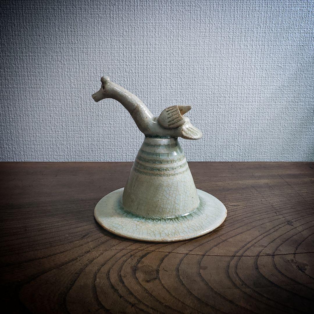 蓋　壺　中国骨董　宋　青釉　盖罐　がいかん　魂瓶