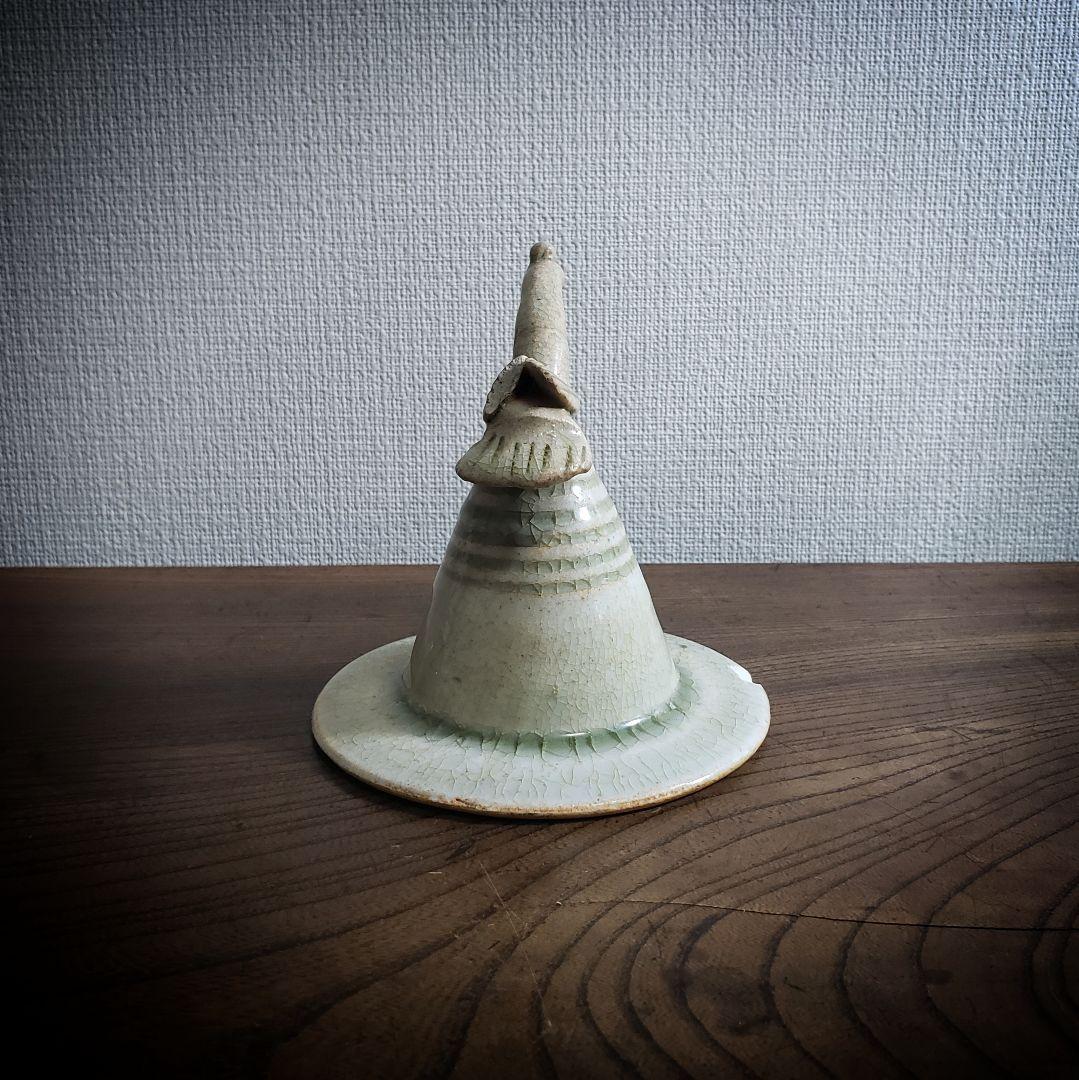 蓋　壺　中国骨董　宋　青釉　盖罐　がいかん　魂瓶