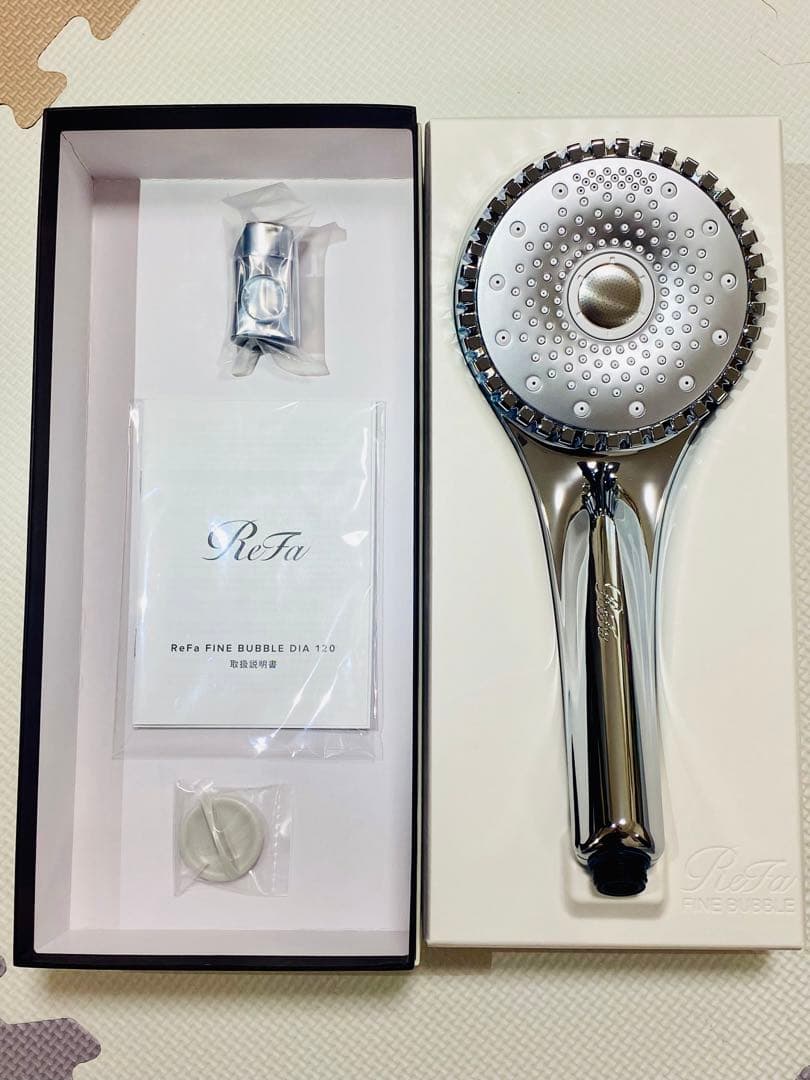 新品ReFa FINE BUBBLE DIA 120 RS-AN-15Bシルバー