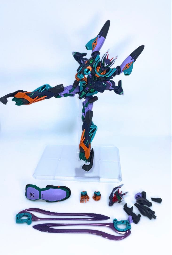 マ*海様 ガンプラ 完成品 HG GFreD ジフレド 全塗装