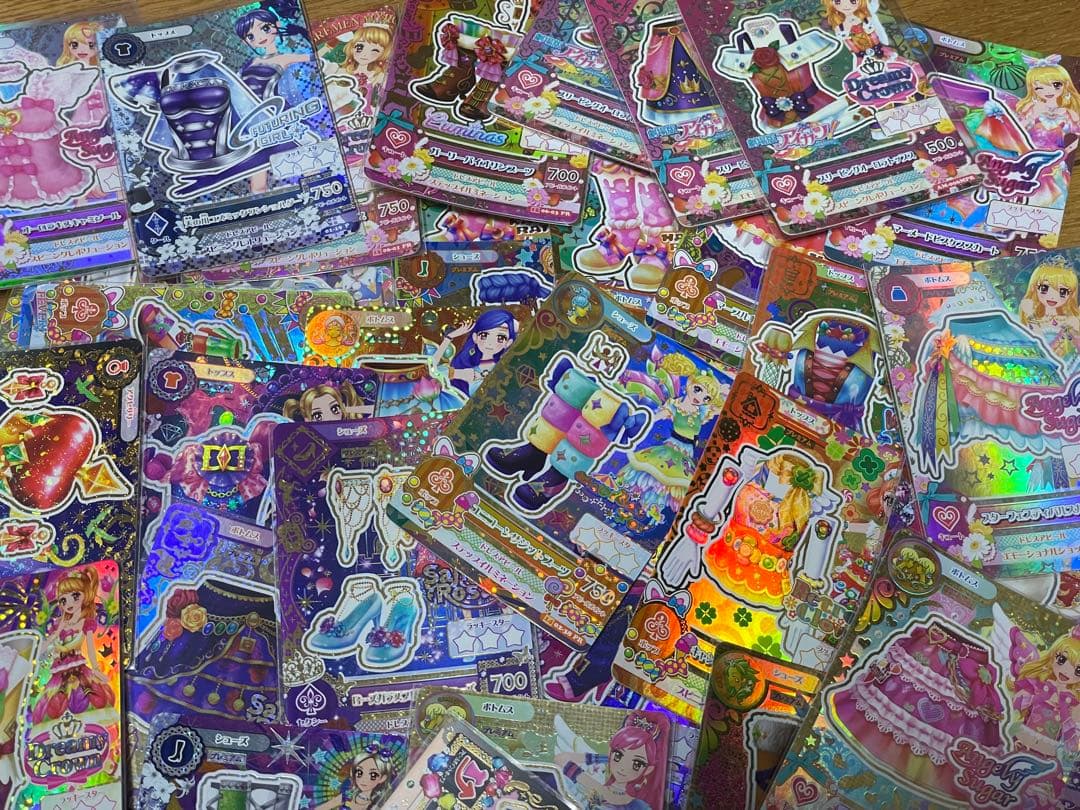 カブトムシ出品　アイカツカード　まとめ売り