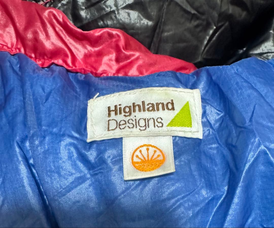 アウトドア寝具 highland Designs Down bag(hikers )