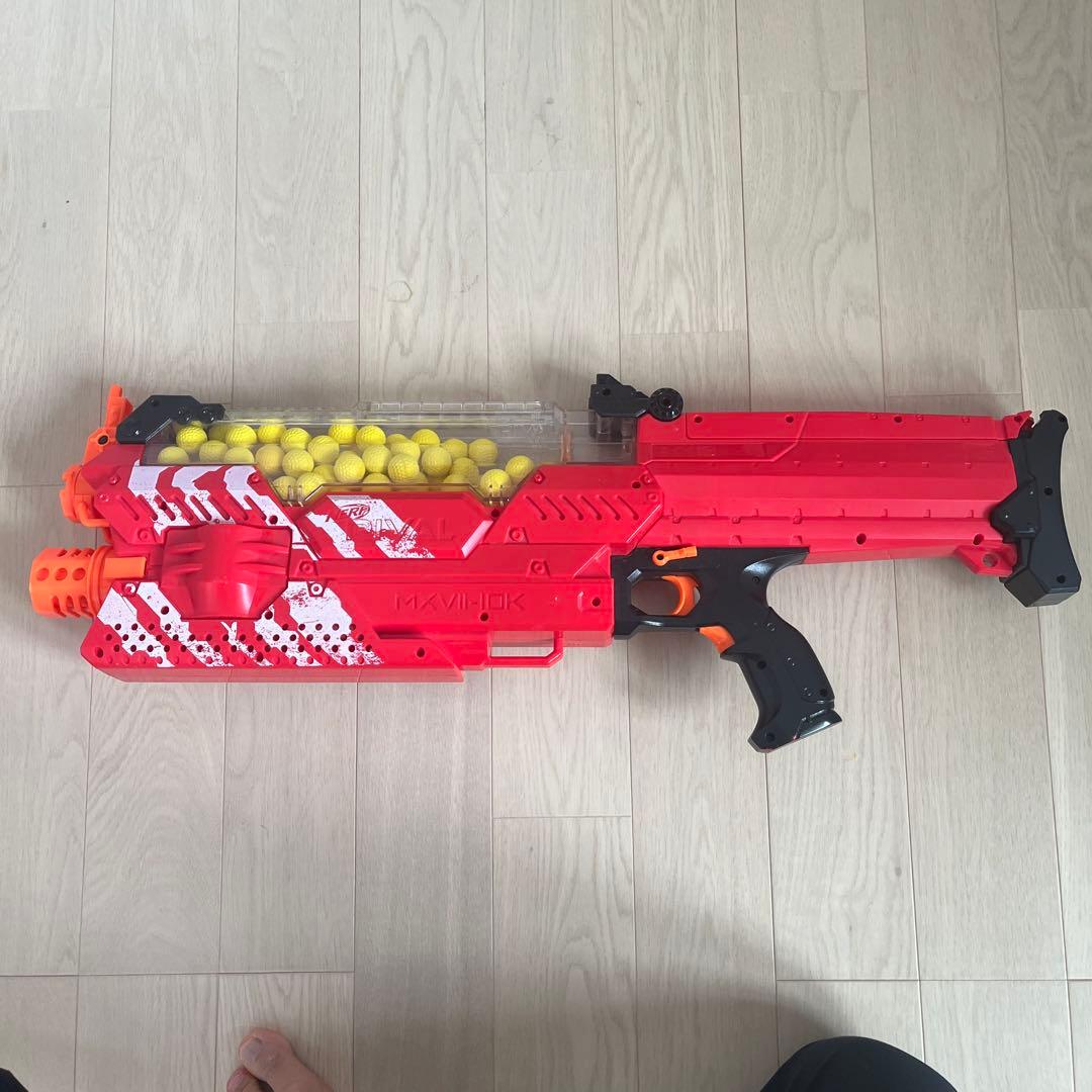 【大幅値下げ】NERF Rival Nemesis MXVII-10K（赤）