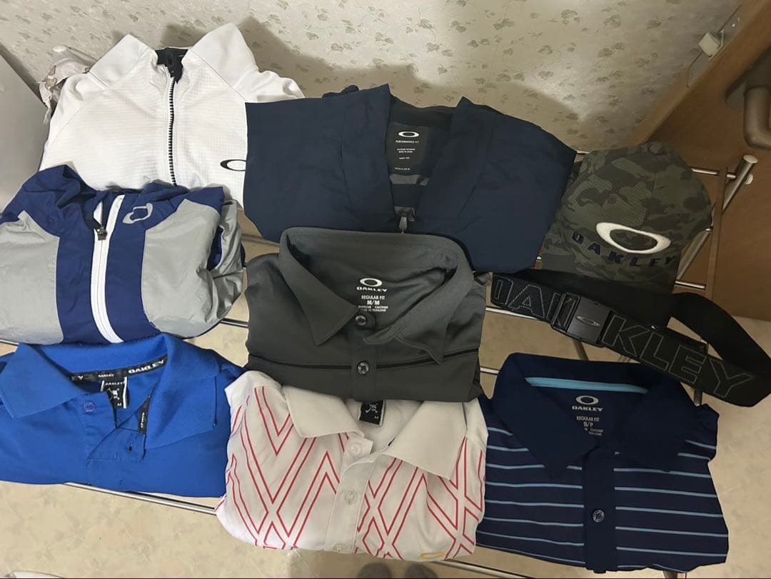 値下げ　Oakley ゴルフウェアセット