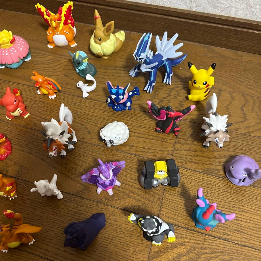 ポケモン　フィギュア　モンコレ　リザードン　コピー　ミュウツー　初期　指人形