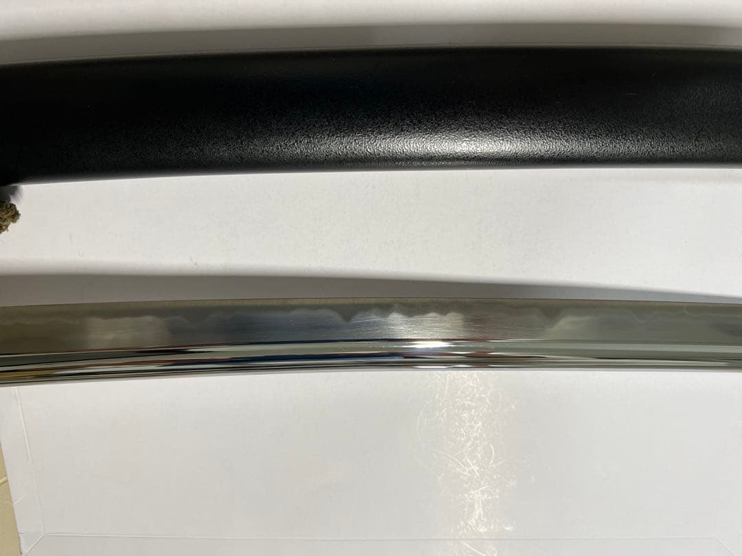 黒の鞘の刀 約100cm 模造刀　勢州　藤原朝臣　村正