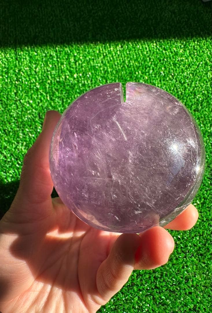アメジスト スフィア（天然石） 506g