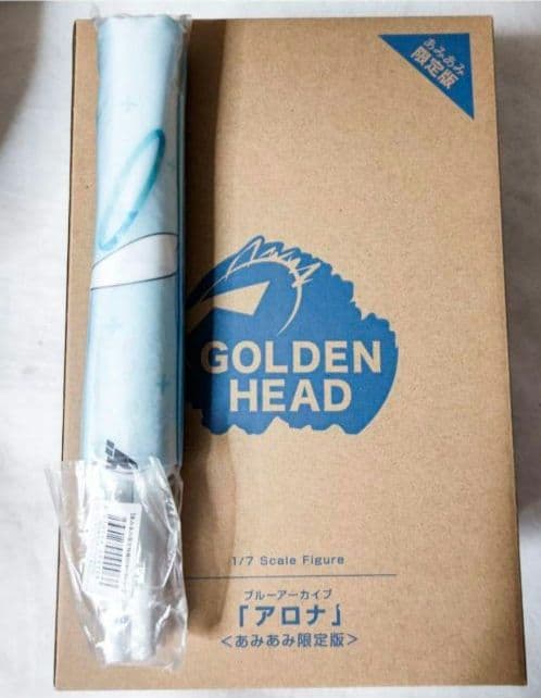ゴールデンヘッド アロナ 限定版 タペストリー付 フィギュア ブルーアーカイブ
