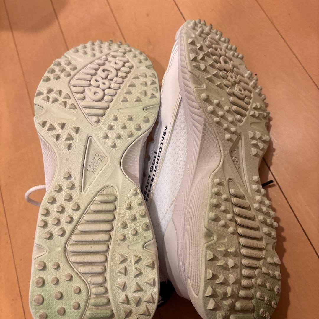 PEARLY GATES ゴルフシューズ ホワイト　22.5cm